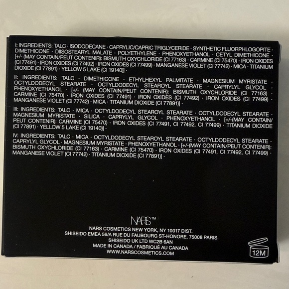 NARS Quad Eyeshadow Palette - Peach and Copper Tones - Picture 4 of 6